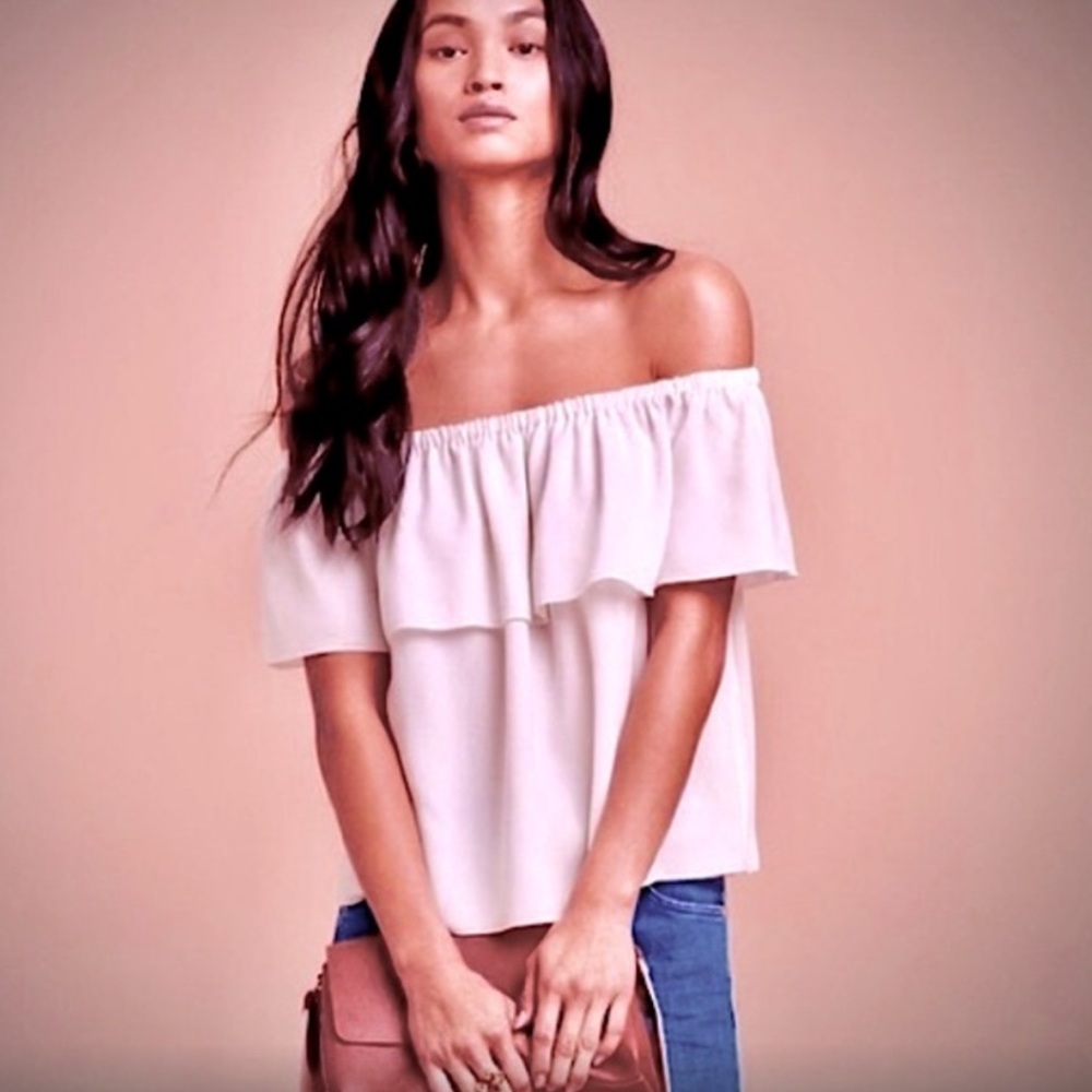 WILFRED PROMNER OFF THE SHOULDER BLOUSE